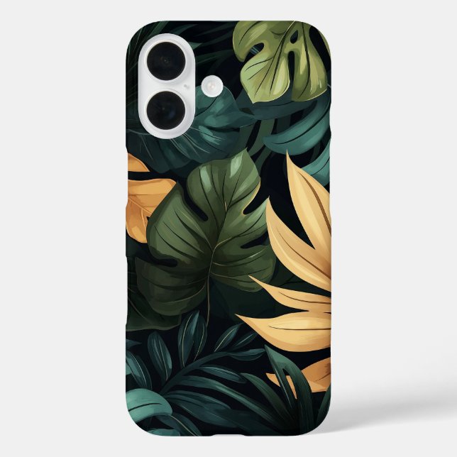 Funda iPhone 16 Coral Ash Garden (Reverso )