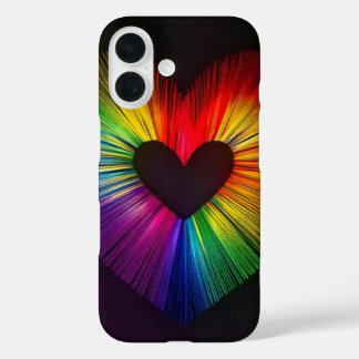 Funda iPhone 16 Corazón del amor