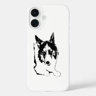 Funda iPhone 16 Corgi Wink para los días de otoño