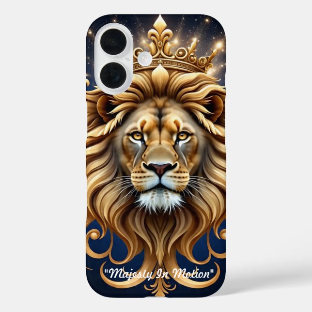 Funda iPhone 16 "Corona de Poder" (Reverso )