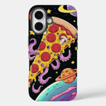 Cosmic Pizza Slice: Aventura espacial excéntrica