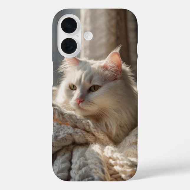 Funda iPhone 16 Cosy Cat Nap (Reverso )