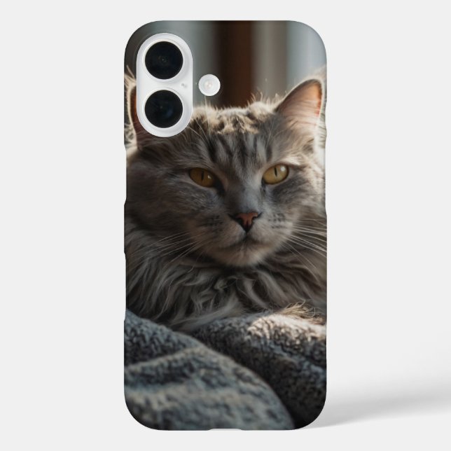 Funda iPhone 16 Cosy Cat Nap (Reverso )