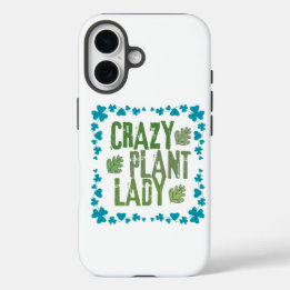 Funda iPhone 16 Crazy Plant Lady