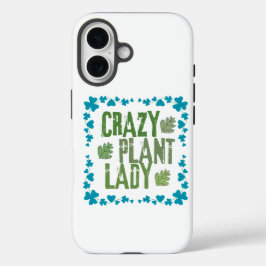 Funda iPhone 16 Crazy Plant Lady