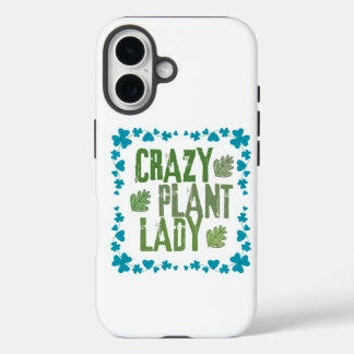 Funda iPhone 16 Crazy Plant Lady