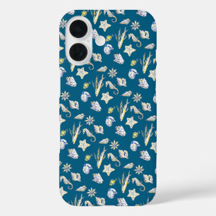 Funda iPhone 16 Criaturas del azul marino