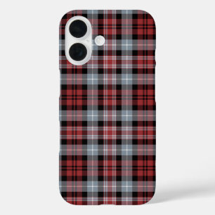 Funda iPhone 16 Crimson blanco y negro