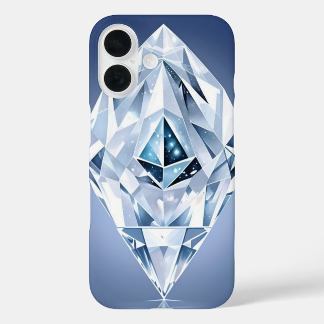 Funda iPhone 16 Cristal de hielo (Reverso )
