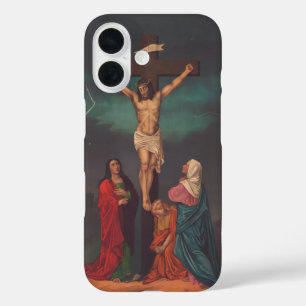 Funda iPhone 16 Crucifixión de Jesucristo