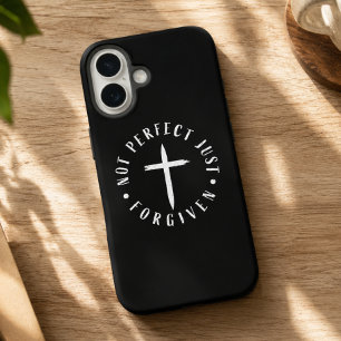 Funda iPhone 16 Cruz de la fe cristiana