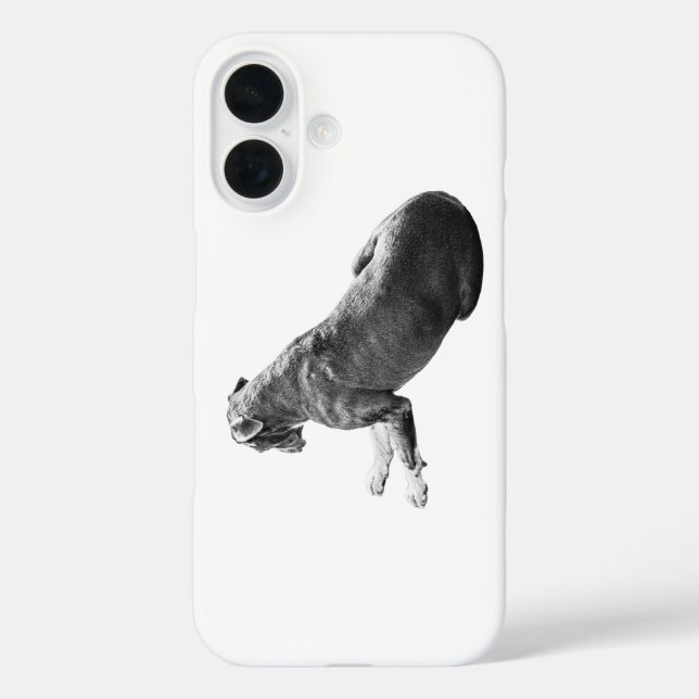 Funda iPhone 16 Cubierta de fuerza silenciosa (Reverso )