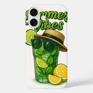 Funda iPhone 16 Cubierta de iphone de diseñador de vibraciones de