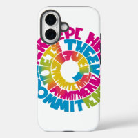 Cubierta exclusiva para iPhone elegante "Commitmen