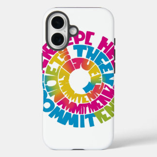 Funda iPhone 16 Cubierta exclusiva para iPhone elegante "Commitmen