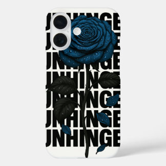Funda iPhone 16 Cubierta iphone de diseñador icónico de Rosa azul