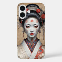 Cubierta moderna japonesa para Cyborg geisha