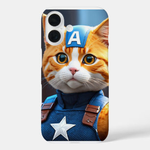 Funda iPhone 16 Cubierta para iPhone Cat 16