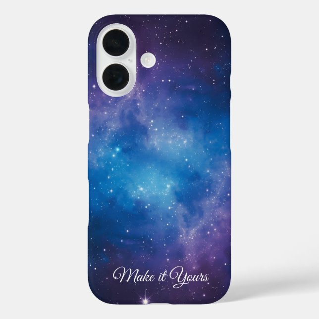 Funda iPhone 16 Cubierta telefónica personalizada para nebulosas - (Reverso )