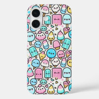 Cuello de helado y doodles de popsicle