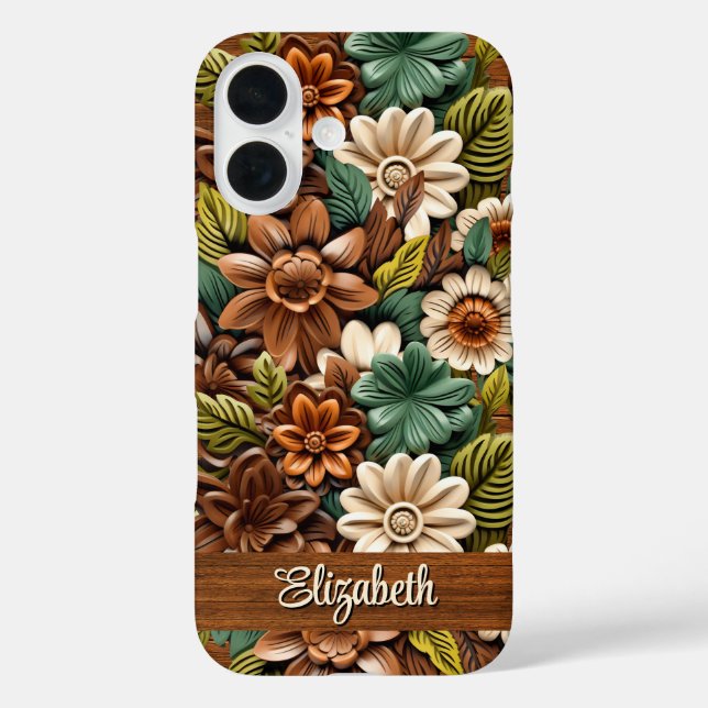 Funda iPhone 16 Cuero con herramientas (Reverso )