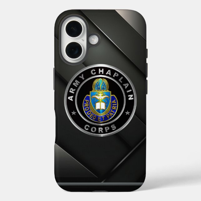 Funda iPhone 16 Cuerpo de Capellanes del Ejército (Reverso )