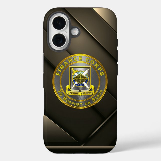 Funda iPhone 16 Cuerpo de Finanzas (Reverso )
