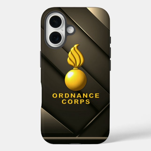 Funda iPhone 16 Cuerpo de Material de Guerra  (Reverso )