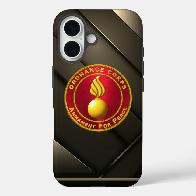 Funda iPhone 16 Cuerpo de Material de Guerra  (Reverso )
