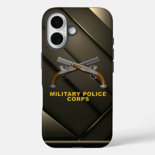 Funda iPhone 16 Cuerpo de Policía Militar MP