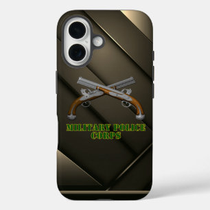 Funda iPhone 16 Cuerpo de Policía Militar MP
