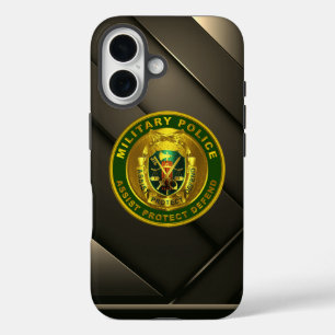 Funda iPhone 16 Cuerpo de Policía Militar MP