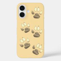 Cute Gold Mascota Perro Paws