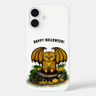 Funda iPhone 16 Cute Halloween Bat