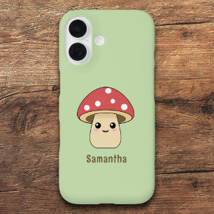 Funda iPhone 16 Cute Mushroom