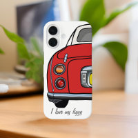 Cute Red Figaro Car Love My Figgy Figars