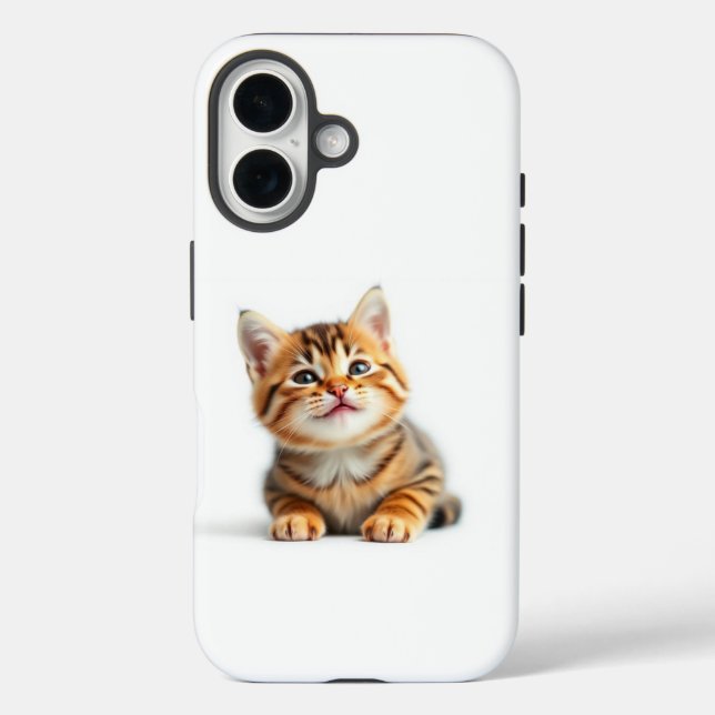 Funda iPhone 16 Cuto gato (Reverso )