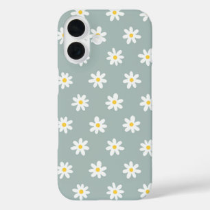 Funda iPhone 16 Daisy Boho Floral