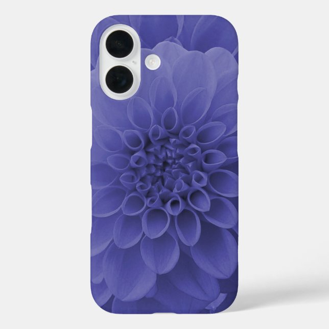 Funda iPhone 16 Dalia Azul (Reverso )