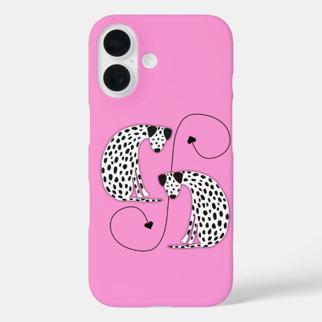 Funda iPhone 16 Dalmatian dogs iPhone / iPad case (Reverso )