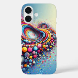 Funda iPhone 16 Danza de colores estuche para iPhone / iPad