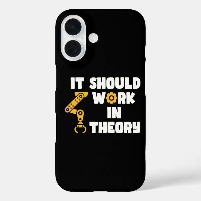Funda iPhone 16 Debería Funcionar En Teoría, Dicho Divertido Brazo (Reverso )