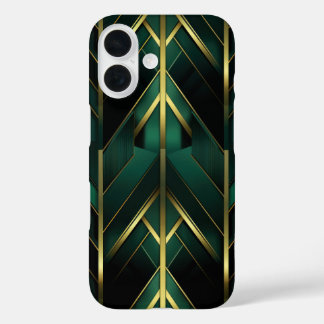 Funda iPhone 16 Deco Verde