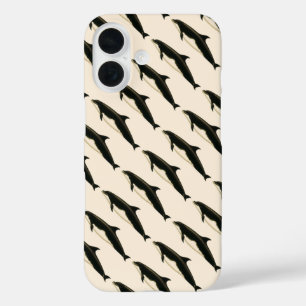 Funda iPhone 16 Delfines Delphinus Tursio, Animales Marinos Antigu