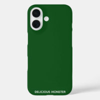 Delicioso nombre de color verde Monster