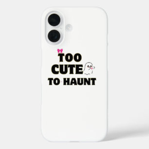 Funda iPhone 16 Demasiado Lindo Para Asustar   Estética de Fantasm
