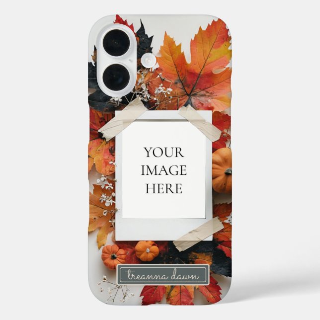 Funda iPhone 16 Deslumbramiento de otoño (Reverso )