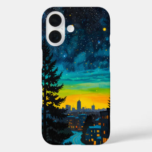Funda iPhone 16 Deslumbramiento urbano