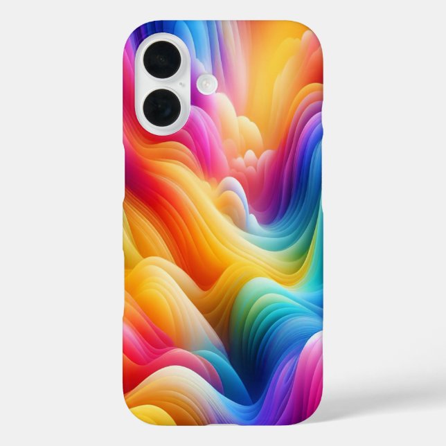 Funda iPhone 16 Desviación del espectro (Reverso )