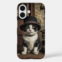 Funda iPhone 16 Detective Cat